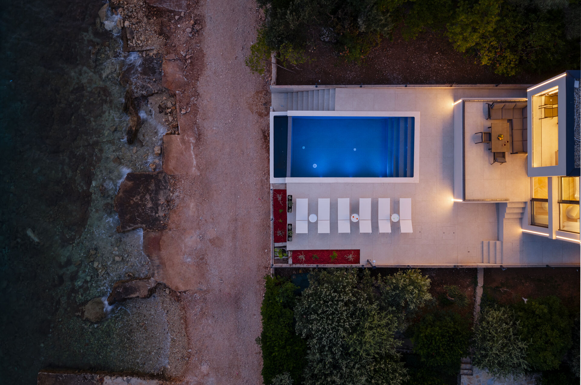 Villa Silvio Aerial View